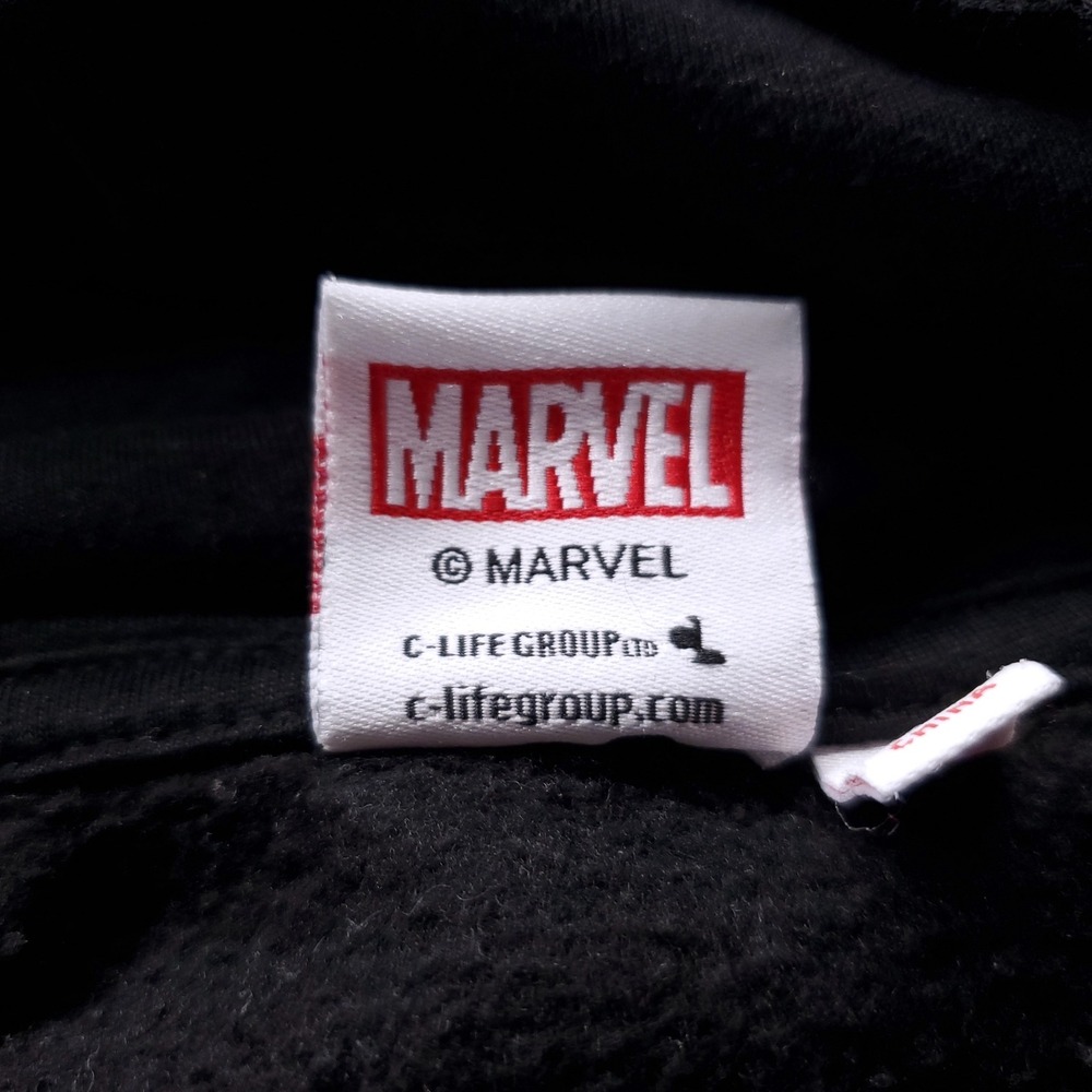 Marvel Spider-Man Comic Escape Impossible Hoodie Mens L Black Graphic Pullover - Picture 10 of 10